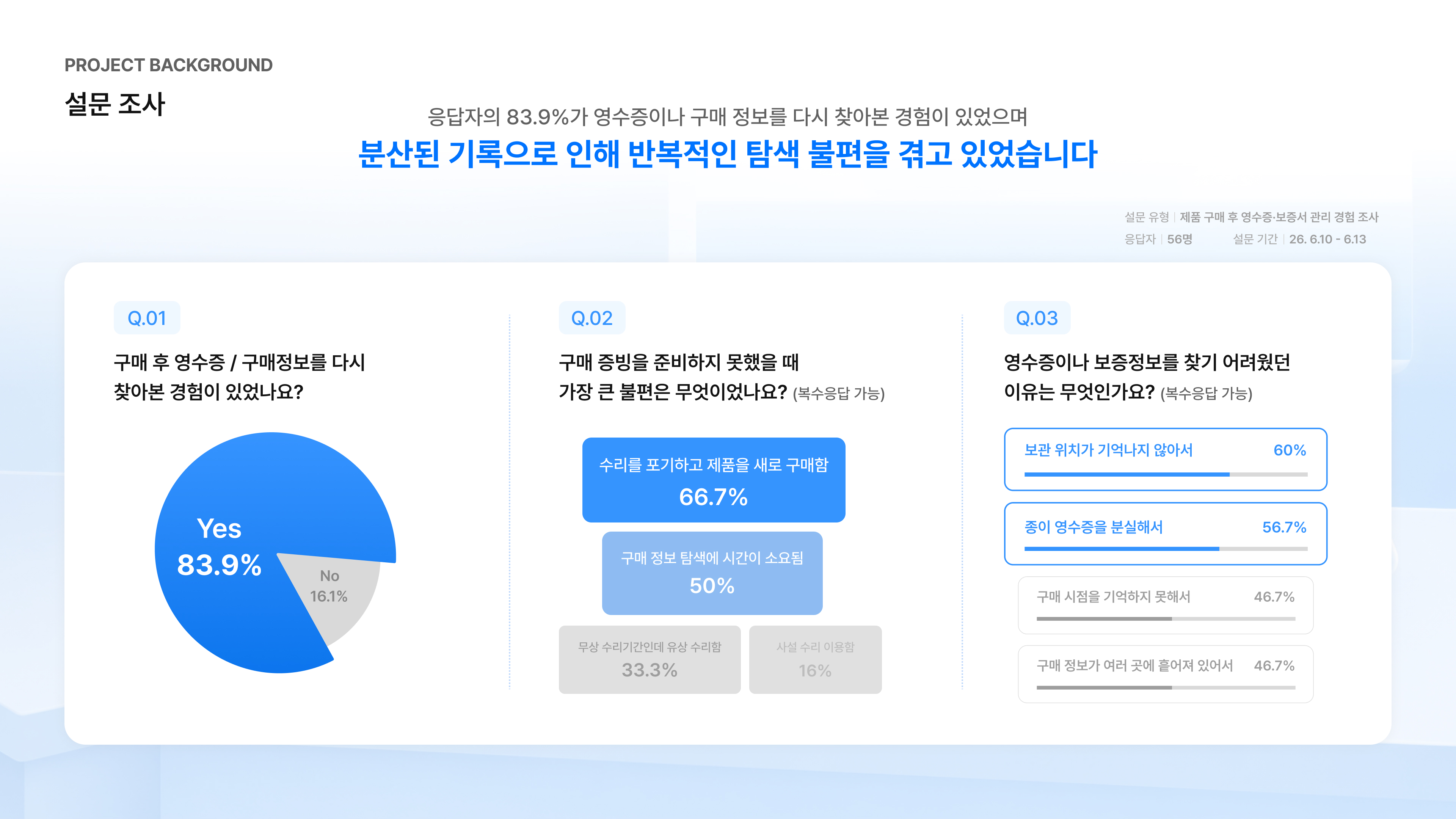 영수증 기반 보증기간 올인원 관리 서비스 - 이미지 3